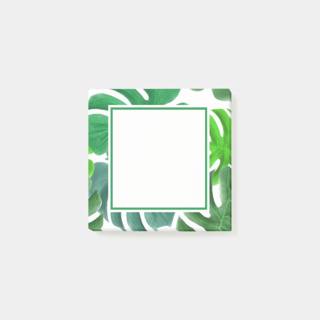 Notas Post-it® Post-it verdes de la hoja (Anverso)