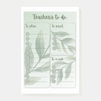 Notas Post-it® Post-its diarios para profesores