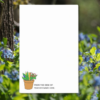 Notas Post-it® Post-Its grandes para maestros con personalización