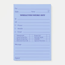 Poste azul del mensaje de teléfono es