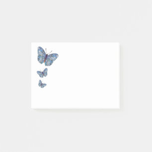 Notas Post-it® Poste-él-Nota-Mariposas