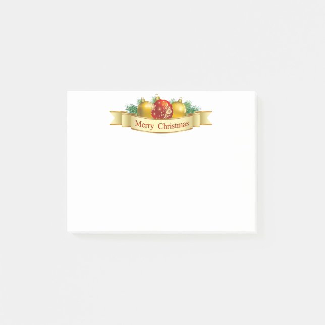 Notas Post-it® Poste-él-Notas del día de fiesta (Anverso)