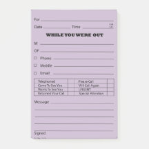 Poste púrpura del mensaje de teléfono es