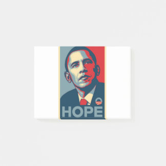 Notas Post-it® Poster de la esperanza de Barack Obama