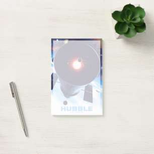 Notas Post-it® Poster del telescopio espacial Hubble.