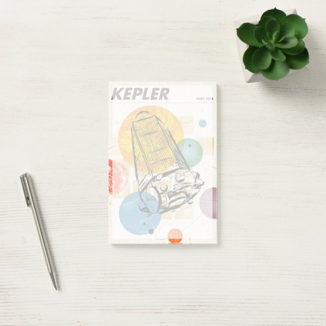 Notas Post-it® Poster del telescopio espacial Kepler. (Oficina)