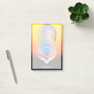 Notas Post-it® Poster del telescopio espacial Spitzer.
