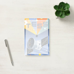 Notas Post-it® Poster del telescopio espacial Tess.