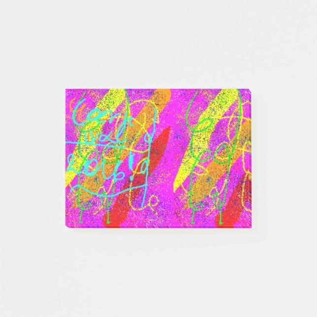 NOTAS POST-IT® POSTI COLORIDA (Anverso)