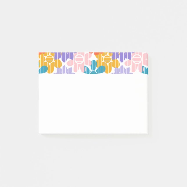 Notas Post-it® Potencia de flor (Anverso)