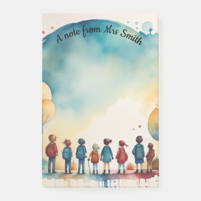 Notas Post-it® pour professeur (Anverso)