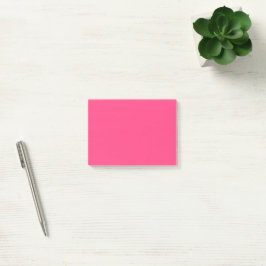 Notas Post-it® Power Pink Simple 4" x 3"