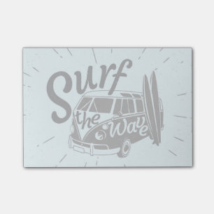 Notas Post-it® Practique surf la onda