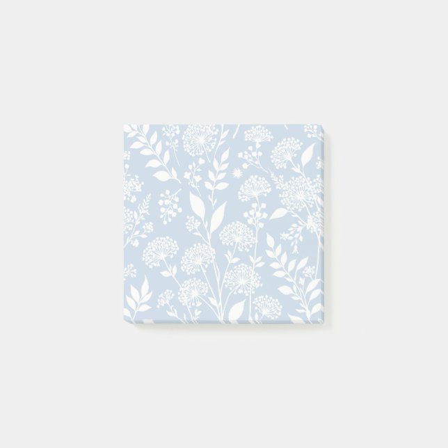 Notas Post-it® Prado de Diente de León Neutral - Azul Polvoriento (Anverso)