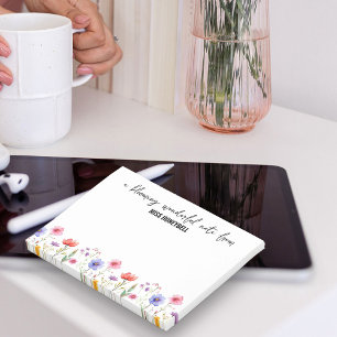 Notas Post-it® Preciosa Flor Silvestre Personalizada Maravillosam