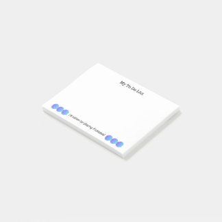 Notas Post-it® Prefiero jugar a Pickleball 4x3 para hacer