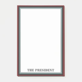 Notas Post-it® Presidente de la compañía