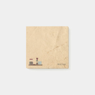 Notas Post-it® Primitivos de Campo con Nombre Personalizado