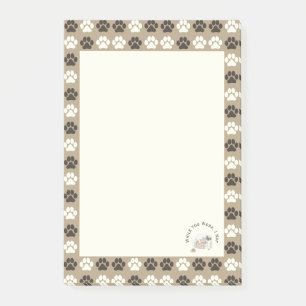 Notas Post-it® Probador Profesional de Sofás - Colección Cozy Paw
