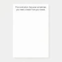 Procrastinación: a veces necesitas un descanso, di