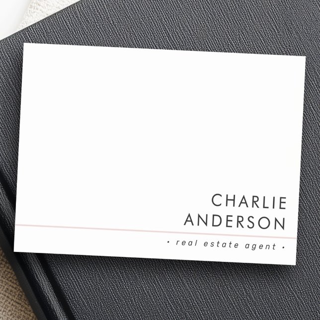 Notas Post-it® Profesional blanco moderno (Modern white professional post-it notes)