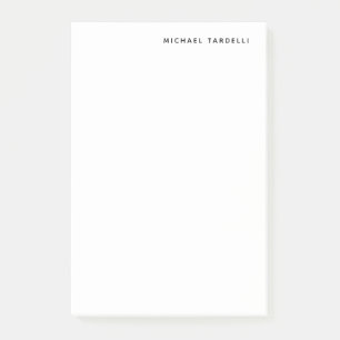 Notas Post-it® Profesional Clásico minimalista