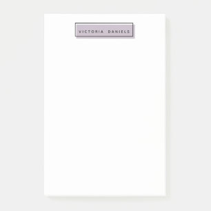 Notas Post-it® Profesional personalizado lavanda femenina del