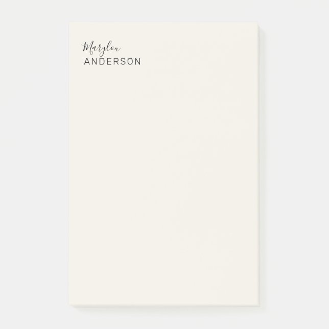 Notas Post-it® Profesional - UNISEX (Anverso)
