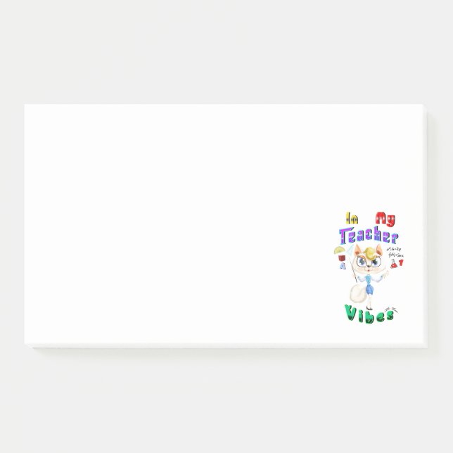 Notas Post-it® Profesor (Anverso)
