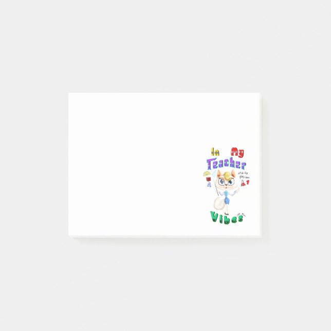 Notas Post-it® Profesor (Anverso)