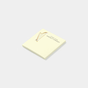 Notas Post-it® Profesor de Música Harp