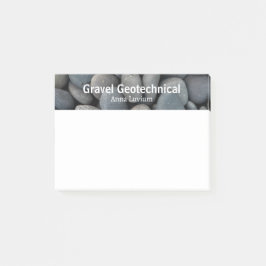 Notas Post-it® Professional Geologic Consulting Gravel
