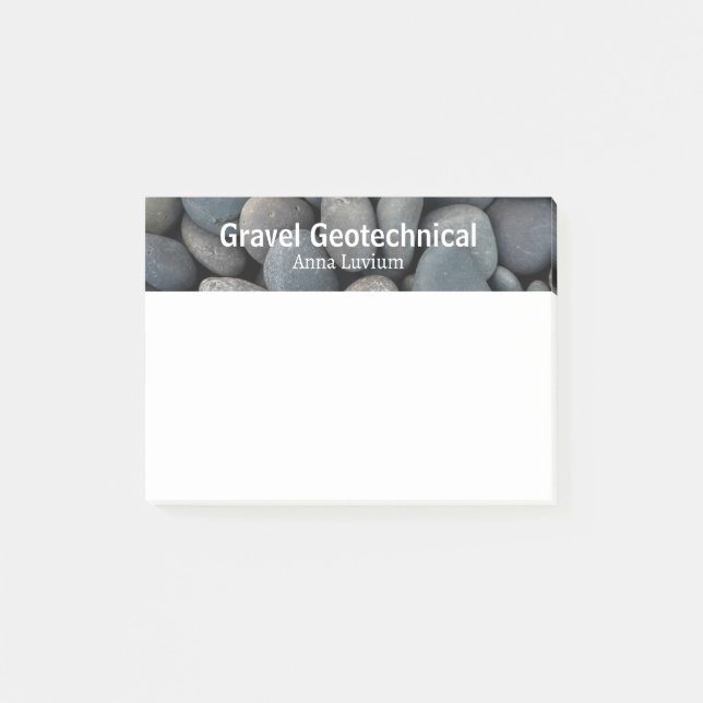 Notas Post-it® Professional Geologic Consulting Gravel (Anverso)