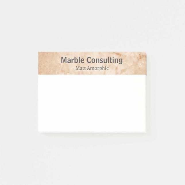 Notas Post-it® Professional Geologic Consulting Marble (Anverso)
