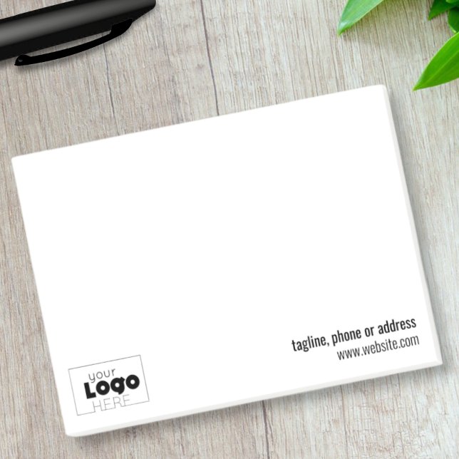 Notas Post-it® Promoción del logotipo de la empresa Personalizado (Subido por el creador)
