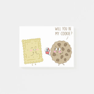 Notas Post-it® Propuesta de Cookie - ¿Se casará conmigo?