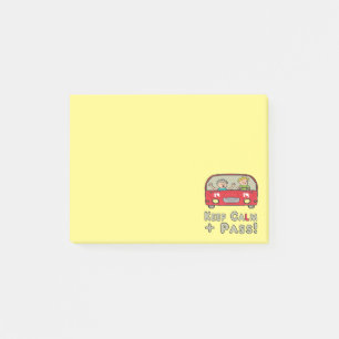 Notas Post-it® Prueba de conducción en calma