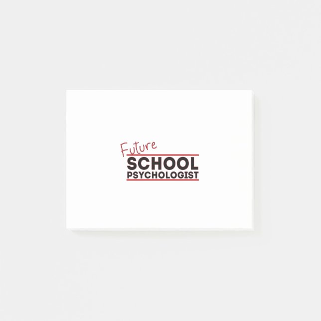Notas Post-it® Psicólogo de futuras escuelas (Anverso)