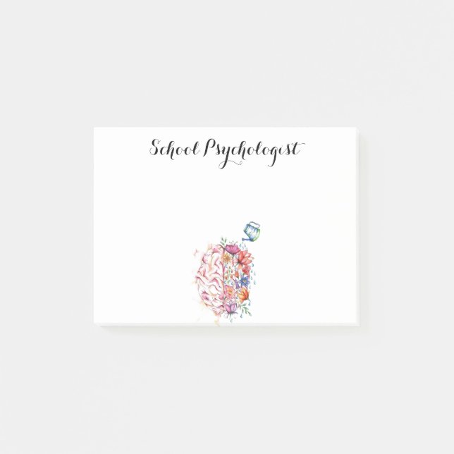 Notas Post-it® Psicólogo escolar  (Anverso)