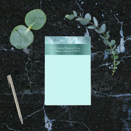 Notas Post-it® Psicoterapia o consejero con marea suave Verde azu