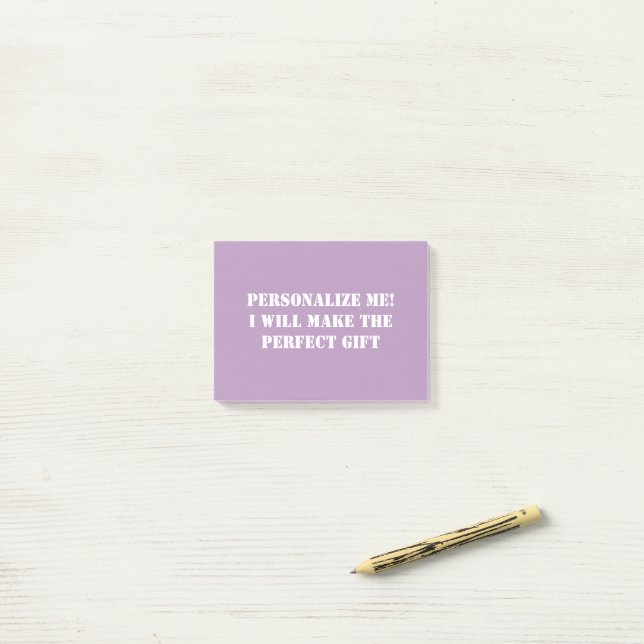 Notas Post-it® Publicación de personalizado es para wfh, oficina, (Escritorio)