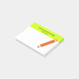 Notas Post-it® Publicación del profesor en inglés