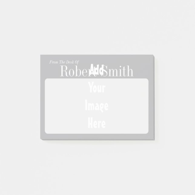 Notas Post-it® Publicar la plantilla Agregar nombre (Anverso)