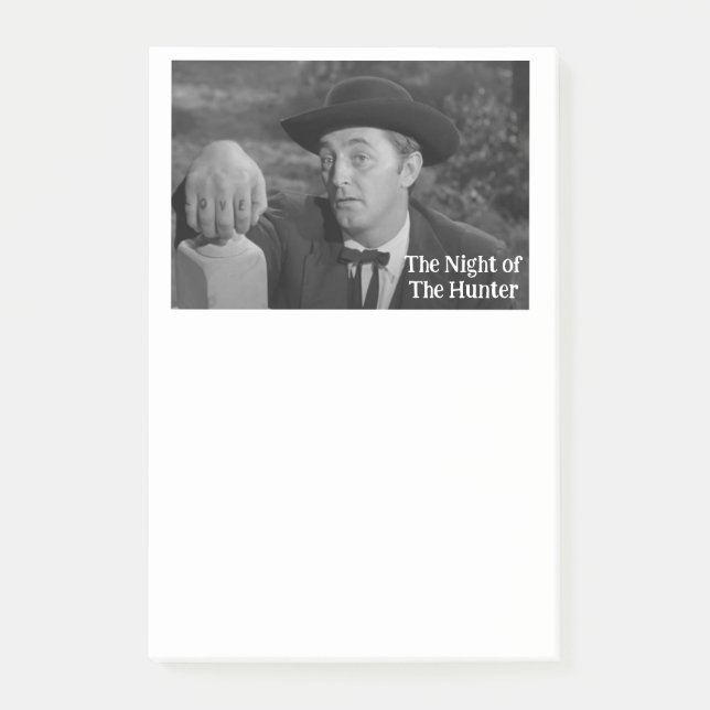 Notas Post-it® Publicar nota, la noche del cazador (Anverso)