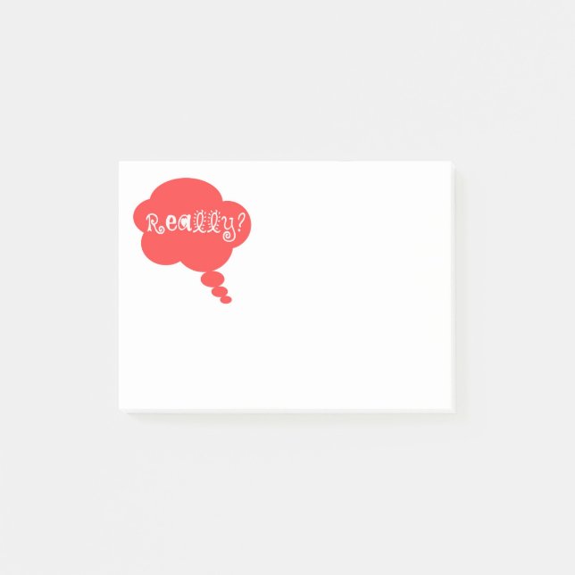 Notas Post-it® Publicar realmente (Anverso)
