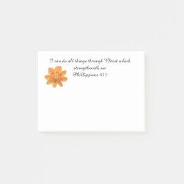 Notas Post-it® Puedo hacer todas las cosas a través de Cristo