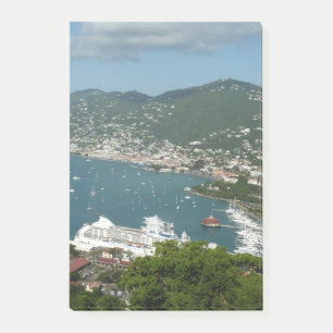 Notas Post-it® Puerto de St. Thomas Islas Vírgenes Estadounidense