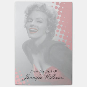 Notas Post-it® Puertos rojos Marilyn