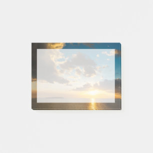 Notas Post-it® Puesta de sol sobre el océano, Fiji