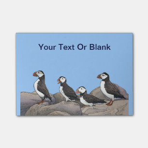Notas Post-it® Puffins atlánticos